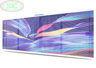 Πλήρης κουρτίνα των ψηφιακών διαφανών οδηγήσεων επίδειξης τοίχων γυαλιού επίδειξης των RGB οδηγήσεων χρώματος G10.4