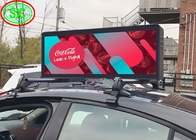 Ασύρματος οθόνης οθόνης LED σήματος αυτοκινήτου P4 MBI5020 Ενότητα διαφήμισης