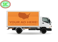 Το αδιάβροχο κινητό φορτηγό οδήγησε την επίδειξη, οδηγημένος διαφήμιση κινητός πίνακας διαφημίσεων Hd