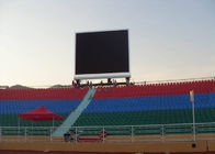 Υπαίθριες οδηγημένες επιτροπές επίδειξης που διαφημίζουν την οδηγημένη περίμετρο 960*960mm γηπέδου ποδοσφαίρου οθόνης P8 P10 τιμή πινάκων διαφημίσεων
