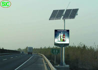 Ενέργεια - υπαίθριες διαφήμιση οδηγημένες οθόνες επίδειξης ηλιακού πλαισίου P10 αποταμίευσης που προσαρμόζονται