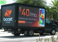 P5 επίδειξη των RGB τηλεοπτικών κινητών οδηγήσεων φορτηγών, φορτηγό που διαφημίζει την οθόνη 3G WIFI των οδηγήσεων