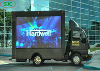 Αδιάβροχο κινητό οδηγημένο φορτηγό Hd που διαφημίζει την πλήρη φωτεινότητα χρώματος 500cd/m2