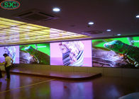 Ο τοίχος τοποθέτησε τη υψηλή επίδοση οθόνης P4 διαφήμισης επίδειξης των εσωτερικών πλήρων οδηγήσεων χρώματος