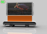 Κινητοί ηλεκτρονικοί πίνακες διαφημίσεων υπαίθριο P3.91 3840hz επίδειξης διαφήμισης οδηγημένοι όχημα