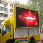 Των υψηλών οδηγήσεων φωτεινότητας τοποθετημένη φορτηγό λειτουργία τηλεοπτικής επίδειξης τσιπ σωλήνων χρώματος οθόνης πλήρης