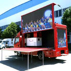 Η υψηλή φωτεινότητα P5 στεγανοποιεί τοποθετημένο το φορτηγό ψηφιακό πίνακα διαφημίσεων οθόνης των οδηγήσεων