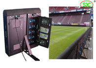 Οδηγημένος γήπεδο ποδοσφαίρου έλεγχος πινάκων P10 8000cd/㎡ WIFI διαφήμισης περιμέτρου