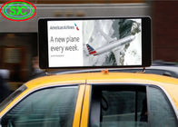 Πλήρης πίνακας διαφημίσεων P5 διαφήμισης ΠΣΤ χρώματος 3G 4G WIFI επίδειξης HD σημαδιών των τοπ οδηγήσεων αυτοκινήτων ταξί
