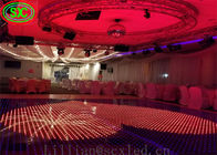Τηλεοπτικό ενοίκιο πιστών χορού Oudoor P5, ψήφισμα φω'των HD 64*32 γαμήλιων πιστών χορού