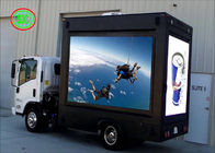 Διαφήμιση της πλήρους φωτεινότητας οθόνης P8 5500cd/m2 χρώματος TV επίδειξης σημαδιών των κινητών φορτηγών οδηγήσεων αυτοκινήτων