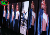 Οθόνη επίδειξης των διαφανών οδηγήσεων τσιπ P5 Epistar γυαλιού κουρτινών τοίχων