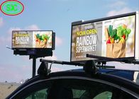 υπαίθριος πίνακας διαφημίσεων διαφήμισης ταξί τοπ P3 ΠΣΤ 4G WIFI κινούμενος