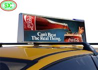 υπαίθριος πίνακας διαφημίσεων διαφήμισης ταξί τοπ P3 ΠΣΤ 4G WIFI κινούμενος