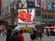 Διαφημιστικός των οδηγήσεων οθονών υπαίθριος αδιάβροχος σταθερός P8 πίνακας διαφημίσεων επίδειξης των οδηγήσεων οθόνης SMD διαφήμισης τηλεοπτικός