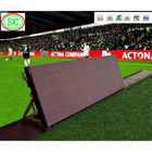 Η περίμετρος οδήγησε την επίδειξη P5 p10 με την οδηγημένη γήπεδο ποδοσφαίρου οθόνη γραφείων αργιλίου υπαίθρια για τη διαφήμιση