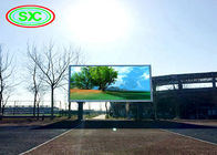 P10 υπαίθρια τηλεοπτική ενέργεια τοίχων οθόνης των οδηγήσεων - υψηλή φωτεινότητα αποταμίευσης που διαφημίζει την οδηγημένη επίδειξη