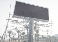 Μεγάλο υπαίθριο πλήρες πλαίσιο χάλυβα χρώματος P6 P8 P10 που διαφημίζει τους πίνακες διαφημίσεων των οδηγήσεων με τη στήλη
