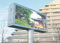 Το υπαίθριο αδιάβροχο υψηλής θερμοκρασίας κτήριο αντίστασης τοποθετεί την οθόνη επίδειξης διαφήμισης των οδηγήσεων