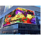 Υπαίθριος πίνακας διαφημίσεων οθόνης επίδειξης των πλήρων χρώματος P5 P6 P8 P10 υψηλών φωτεινότητας μπροστινών ανοικτών εμπορικών οδηγήσεων διαφήμισης