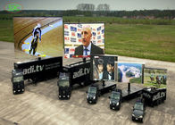 Υπαίθρια P6 smd πλήρης χρώματος εμπορική επίδειξη φορτηγών ρυμουλκών κινητή οδηγημένη για τη διαφήμιση του Drive HD στο θέατρο