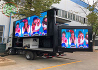 Υψηλή φωτεινότητα 6000 οθόνη των υπαίθριων P6 οδηγήσεων cd/m ² στο φορτηγό για τις δραστηριότητες αγοράς