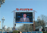 Οθόνη επίδειξης των οδηγήσεων Π 8mm κρεμώντας, υπαίθρια διαφήμιση οδηγημένη οθόνη επίδειξης