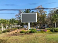 Οδηγημένος υπαίθριος οδηγημένος τηλεοπτικός τοίχος P8 960x960mm επίδειξης P8 σιδήρου γραφείων διαφήμισης υπαίθρια οδηγημένη οθόνη φωτεινότητας πινάκων διαφημίσεων υψηλή