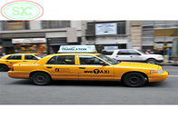 Υψηλός - οδηγήσεων ποιοτικών οθόνη των υπαίθριων Π 6 ταξί για την κινητή διαφήμιση