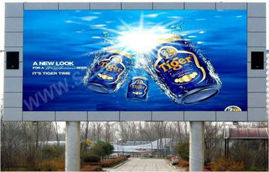 Πάνω P31.25 DIP Εξωτερική πλήρης χρώσης LED διαφημιστική οθόνη οθόνης 1R1G1B