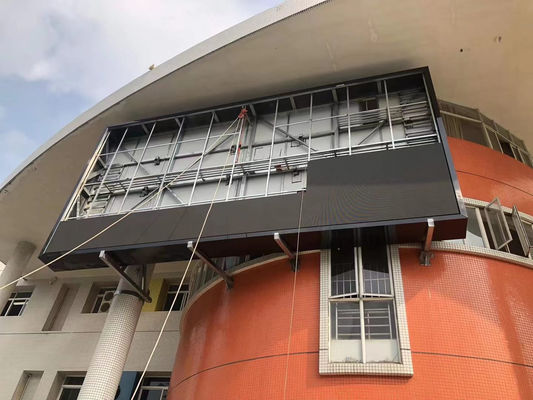 Εξωτερική σταθερή εγκατάσταση SMD LED οθόνη P10 διαφήμιση LED οθόνη LED τοίχος