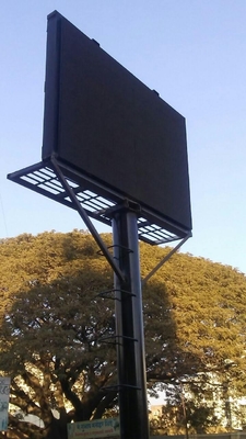 Τοποθετημένος στήλη τηλεοπτικός τοίχος 960X960MM των οδηγήσεων P10 HD επίδειξη των υπαίθριων οδηγήσεων γραφείου σιδήρου