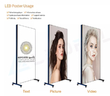 Εσωτερική οθόνη επίδειξης καθρεφτών αφισών των ψηφιακών οδηγήσεων διαφήμισης P1.8 P2 P2.5