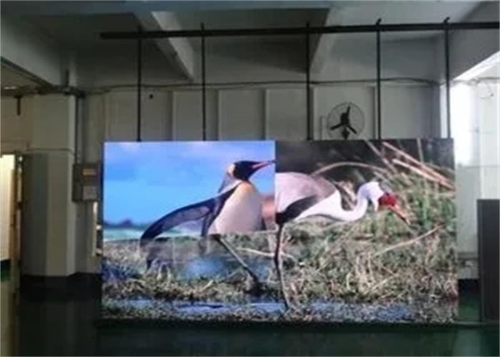 Ενοικίαση εξωτερικής υδατοασφαλούς οθόνης διαφήμισης LED, P3.91 Πλήρης χρώσης οθόνης LED MBI5124 υψηλής ανάλυσης