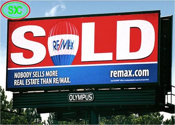 P10 οι πολυ οθόνες επίδειξης χρώματος μεγάλες υπαίθριες οδηγημένες στεγανοποιούν τον πίνακα διαφημίσεων IP65