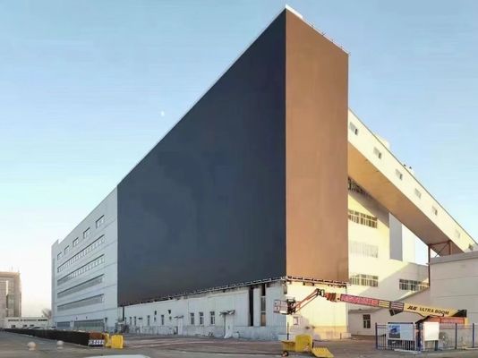 Καλή τιμή 4K HD καθόρισε την οθόνη 960X960MM των υπαίθριων οδηγήσεων P10 υψηλή φωτεινότητα γραφείου 8000nit σε απευθείας σύνδεση