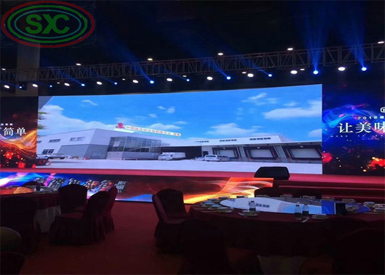 Τεράστια οθόνη LED χύτευσης αλουμινίου 500 * 1000 cm εσωτερική οθόνη LED LED διαφημιστική πινακίδα