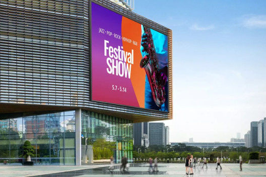 cob P1.25 LED Die-Cast Aluminum Μεγάλη ψηφιακή διαφημιστική πινακίδα