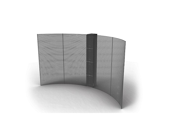 Διαφανές Διαφανές LED Video Wall P3.91 εσωτερικό Led Mesh Κεραμίδας Σημάδια Εμφάνιση LED Screen