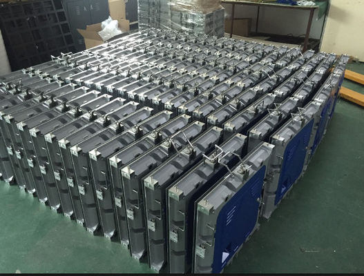 Εξωτερική Ενοικίαση Οθόνης LED P6 LED Οθόνη Χυτού Αλουμινίου Ελαφρύ Βάρος P1.5 COB