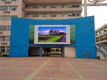 Ανερόστερος εξωτερικός IP65 Πλήρης χρώσης P10 LED οθόνη οθόνης βίντεο τοίχος CE Rohs Εγκρίθηκε