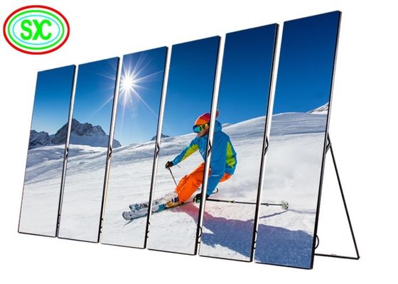 Έξυπνα P2 λεπταίνουν την επίδειξη 640mmx1920mm αφισών των οδηγήσεων μέγεθος γραφείου για τις λεωφόρους αγορών