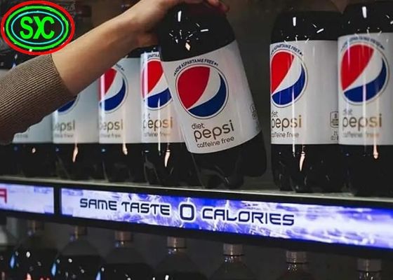 Π1.875 COB Εικόνα LED σε ράφι 900x60mm 800cd/sqm για λιανική πώληση