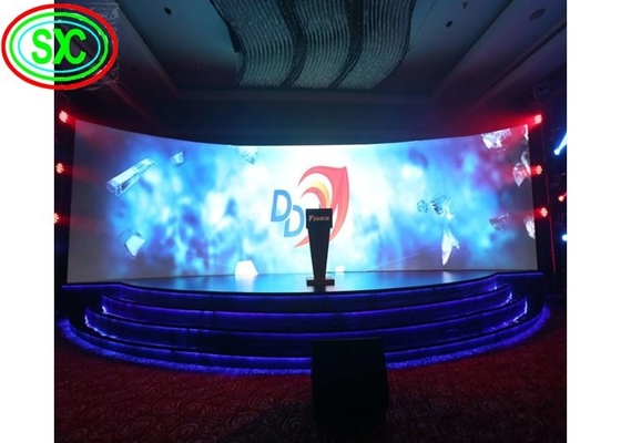 3 mm Smd3535/2727 σταθερή οθόνη LED με πίσω υπηρεσία και αλουμινένιο ντουλάπι