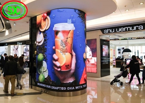 P4 High Resolution Led Outdoor 3D Advertising Screen, Led Signage Board 320mm*160mm Module