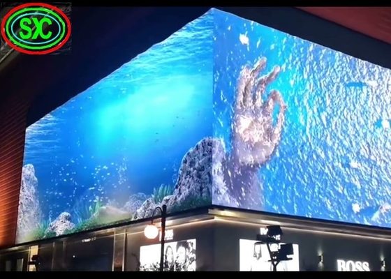 P6 Διαφήμιση 27777 σημεία/τ.μ. Εξωτερικό LED πεταμένο αλουμίνιο 576*576MM Μέγεθος μονάδας