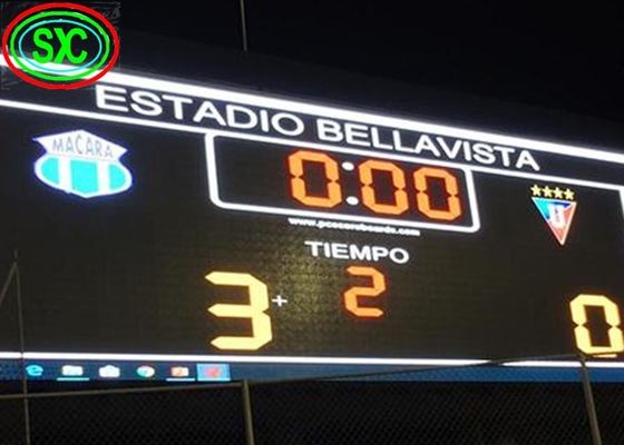 P8 Υπαίθριο Στάδιο LED Οθόνη IP65 Αδιάβροχο 5500CD Φωτεινότητα