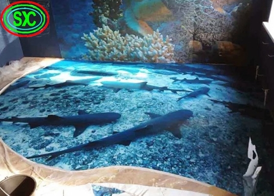P8 Rgb Led Dance Floor Video, Light Up Floor Tiles Meanwell Ηλεκτρική τροφοδοσία 3 χρόνια εγγύηση