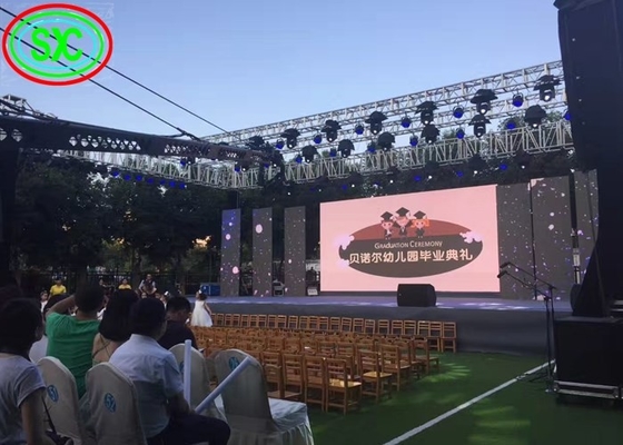 P2.5 SMD1515 Εγκλωβισμένη οθόνη LED HD Αλουμινίου 3 χρόνια εγγύηση
