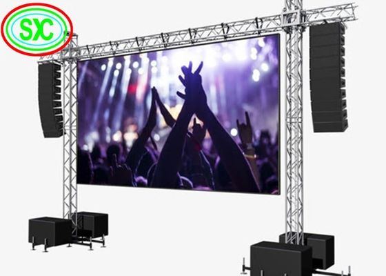 Καλή τιμή P6 Εξωτερική Έγχρωμη LED Οθόνη 192x192mm Cabinet 5000cd/M² Φωτεινότητα σε απευθείας σύνδεση
